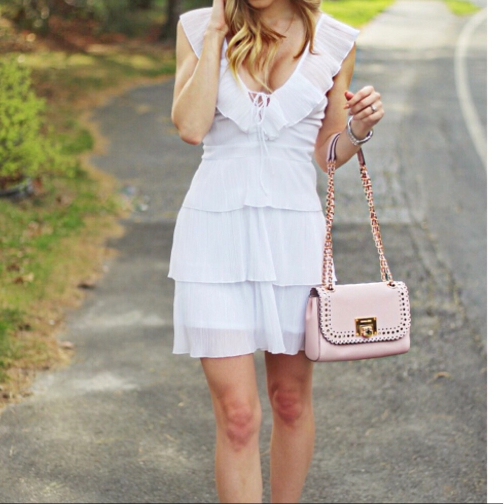 Xs little white dress from express